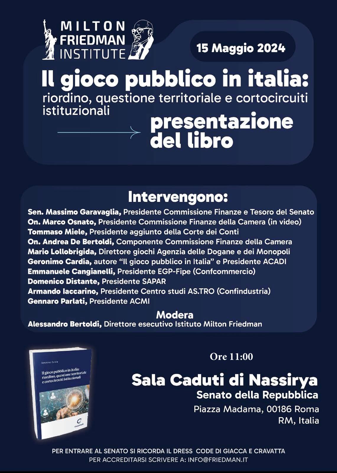 Il gioco pubblico in Italia: riordino questione territoriale e cortocircuiti istituzionali